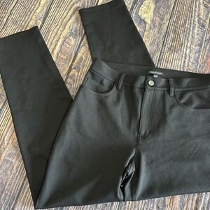 Eileen Fisher Pants Womens Small Black Stretch Tencel Casual Career 5 Pocket